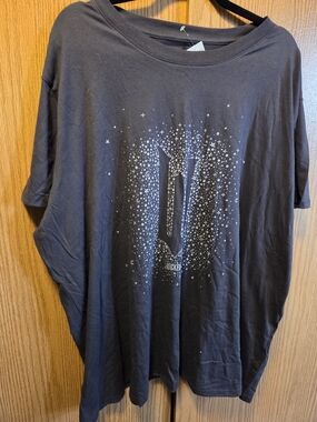 Hybrid Apparel WICKED Black Graphic Tee with White WICKED Logo